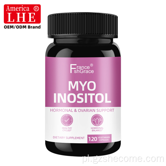 Myo Inozytol w kapsułkach Wsparcie równowagi hormonalnej dla jajników